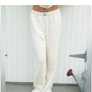 Parke Cream Boxer Sweatpants